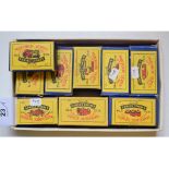 Assorted Matchbox, models, including No. 12, No. 28, No. 42 and No. 71 (9)