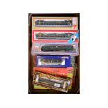 Assorted 00 gauge carriages and rolling stock, all boxed (box)