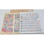 A group of USA stamps, on cards, used, from early Presidents with values to 30c and later with