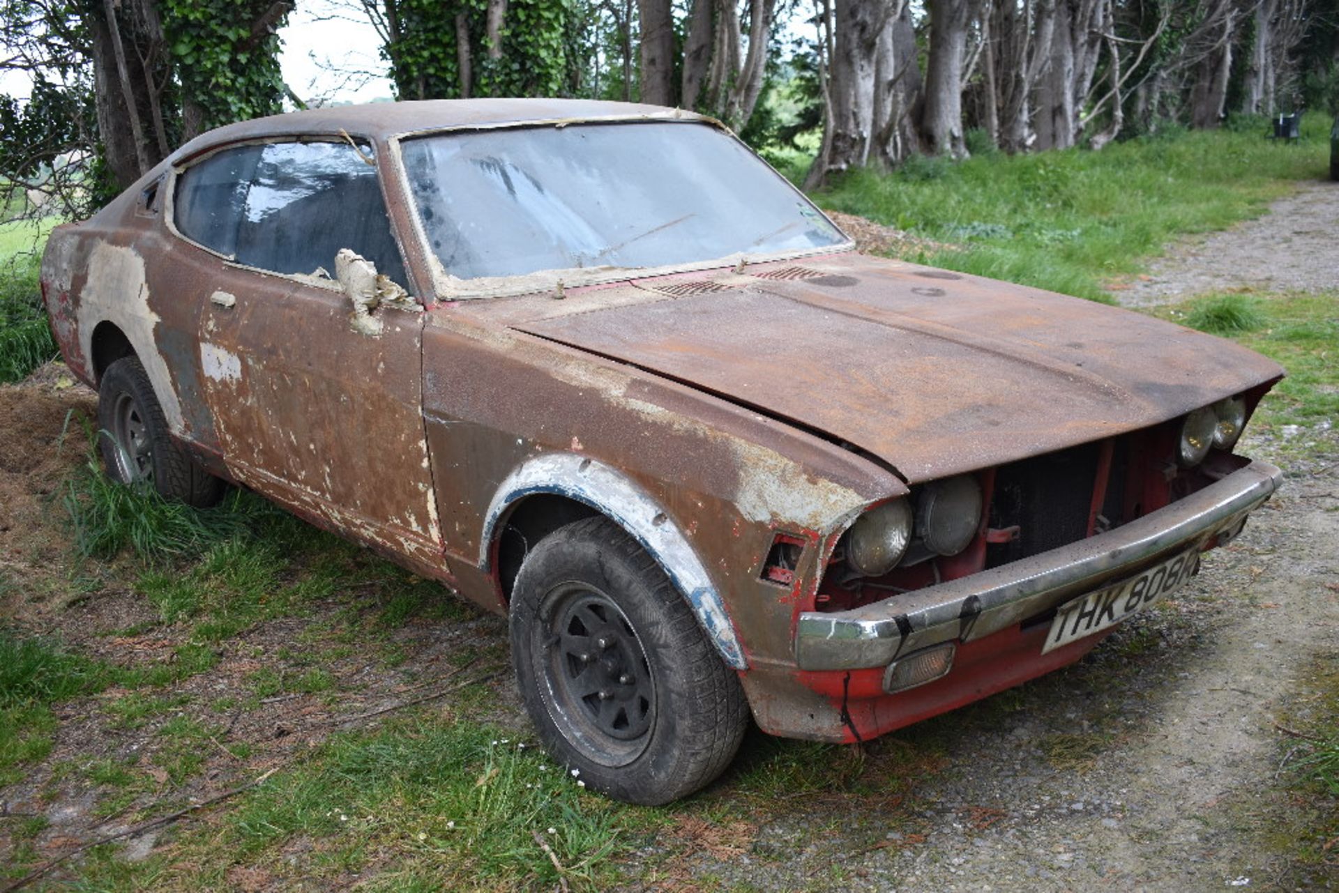 A 1977 Mitsubishi Colt Galant 2000 GTO GS-R restoration project, registration number THK 808R, - Image 4 of 6