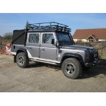 **Revised estimate** A 2001 Land Rover Defender 110 double cab Tomb Raider Limited Edition,