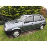 EXTRA LOT: A 1991 Rover Metro 1.1 L, registration number H460 SAW, grey. This four door Metro has