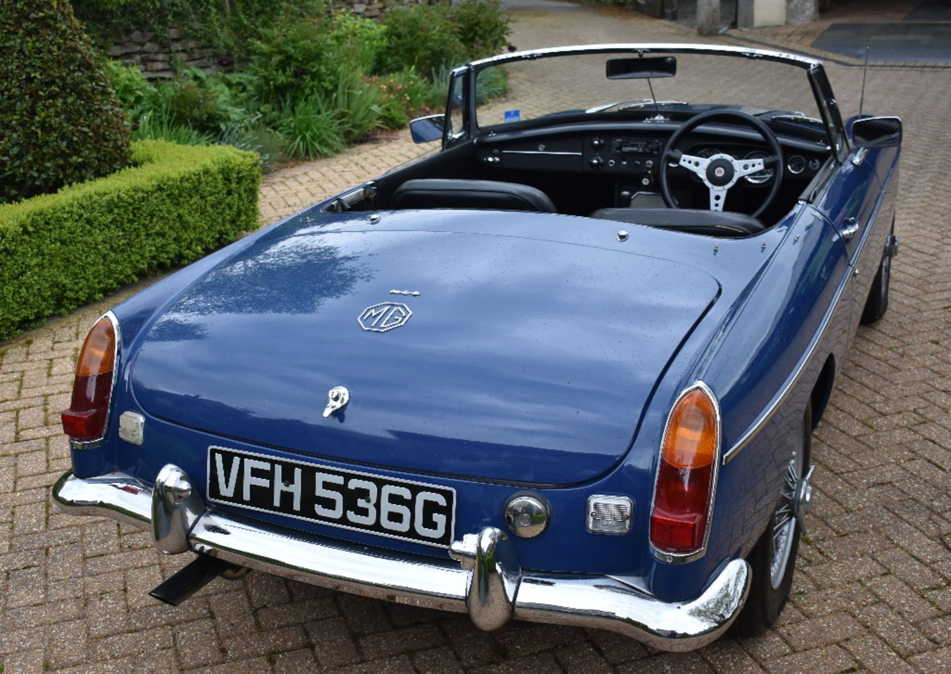 A 1969 MG C roadster, registration number VFH 536G, chassis number GCN1/7134G, engine number 29G/ - Image 2 of 6