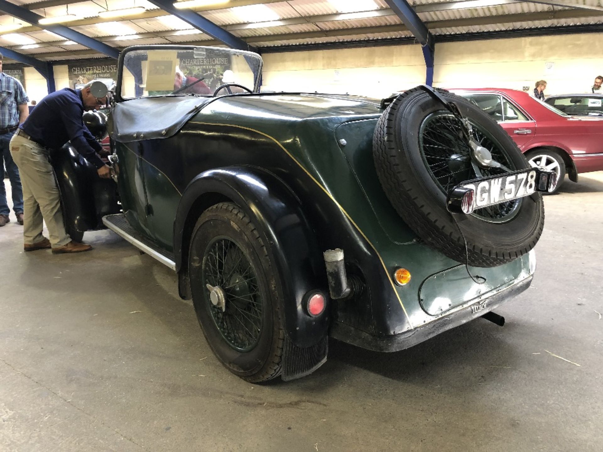 A 1936 Talbot 75 sports special, registration number DGW 578, chassis number 2529, engine number 27, - Image 18 of 31