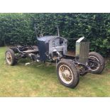 A 1937 Rolls-Royce 25/30 project, registration number AGE 555, chassis number GWN 46, blue. This