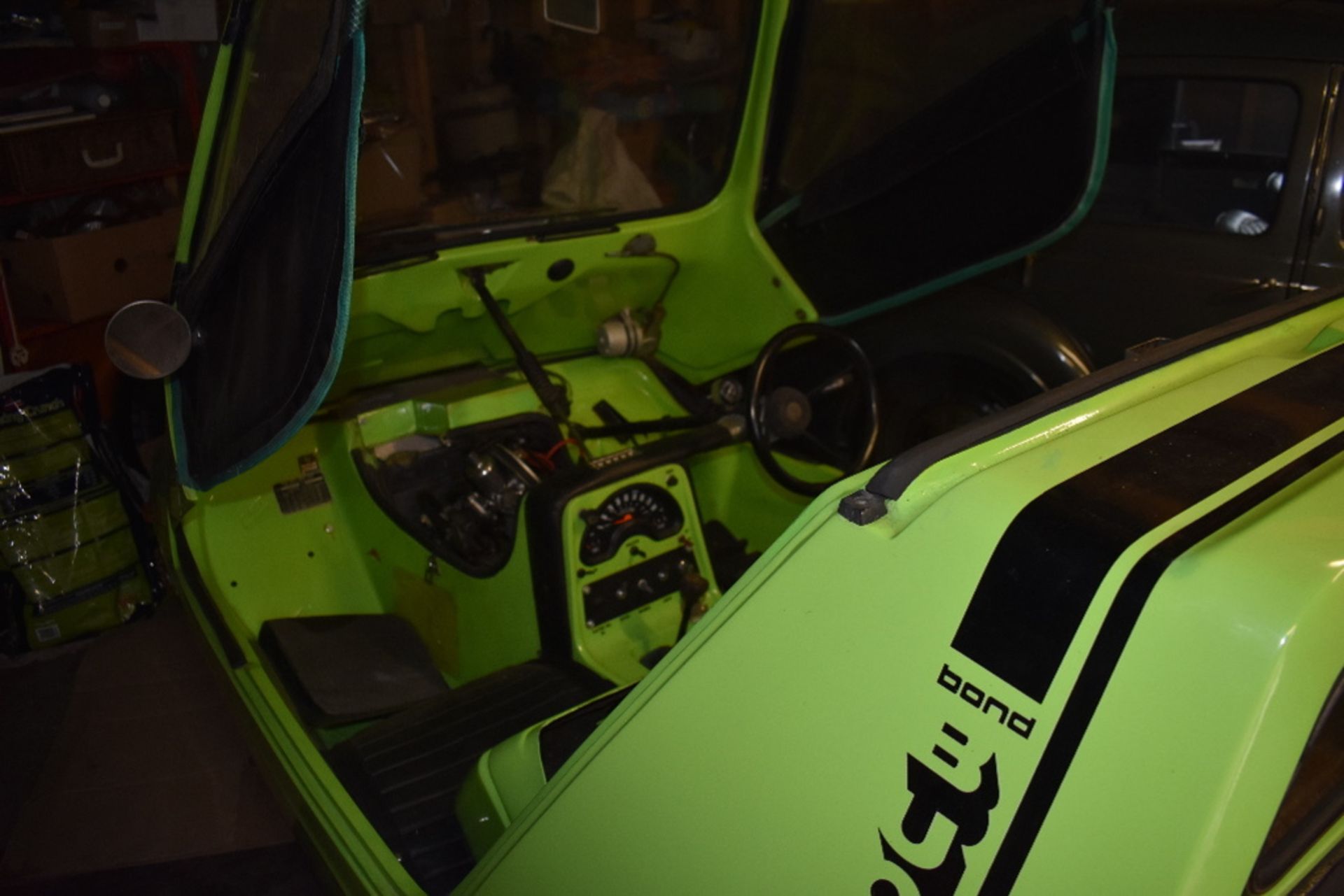 A 1972 Bond Bug 700ES, registration number YTA 181L, chassis number BB61884, Lime green. The - Image 5 of 7