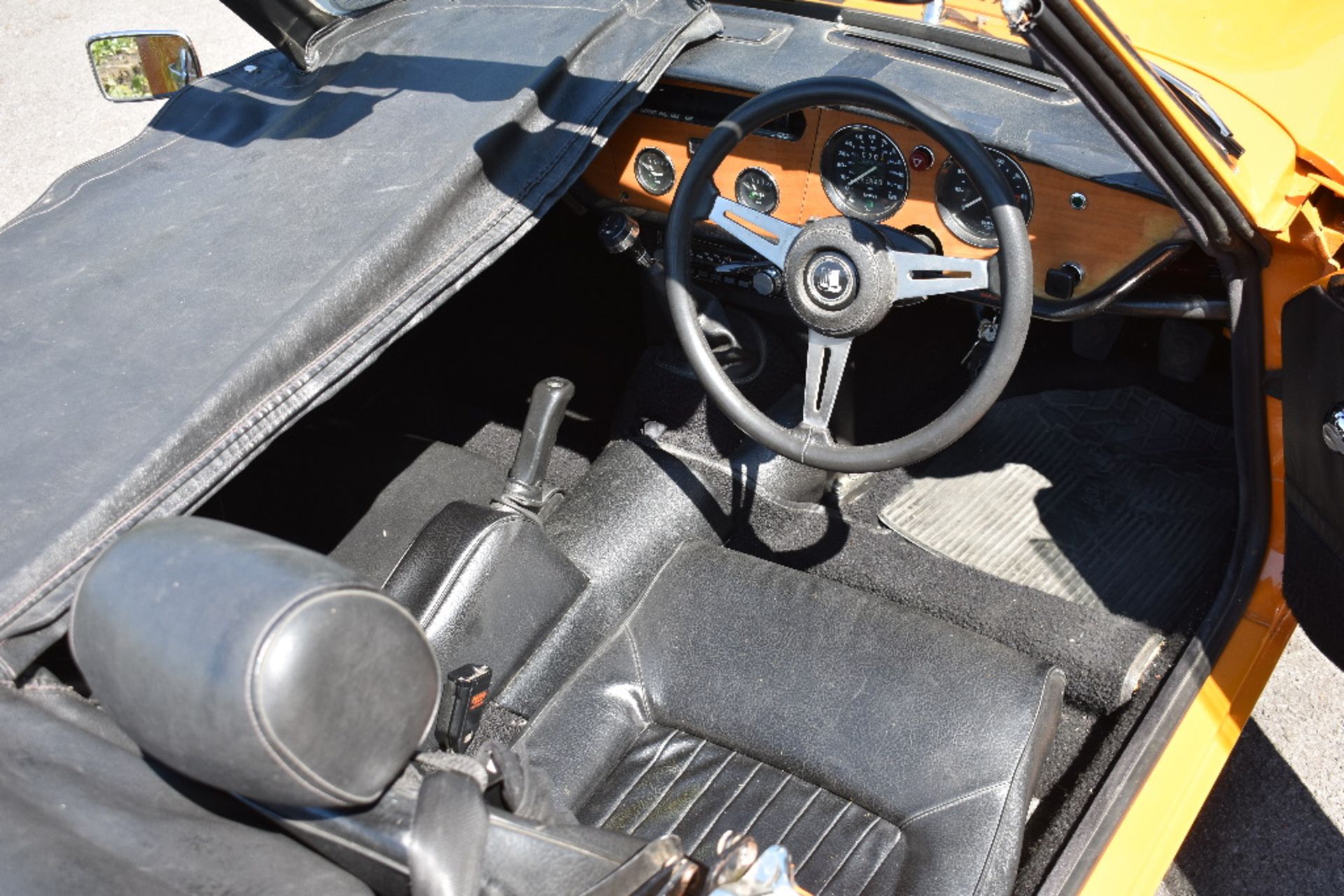 A 1975 Triumph Spitfire 1500, registration number LLA 841P, chassis number FH/77227, engine number - Image 5 of 7