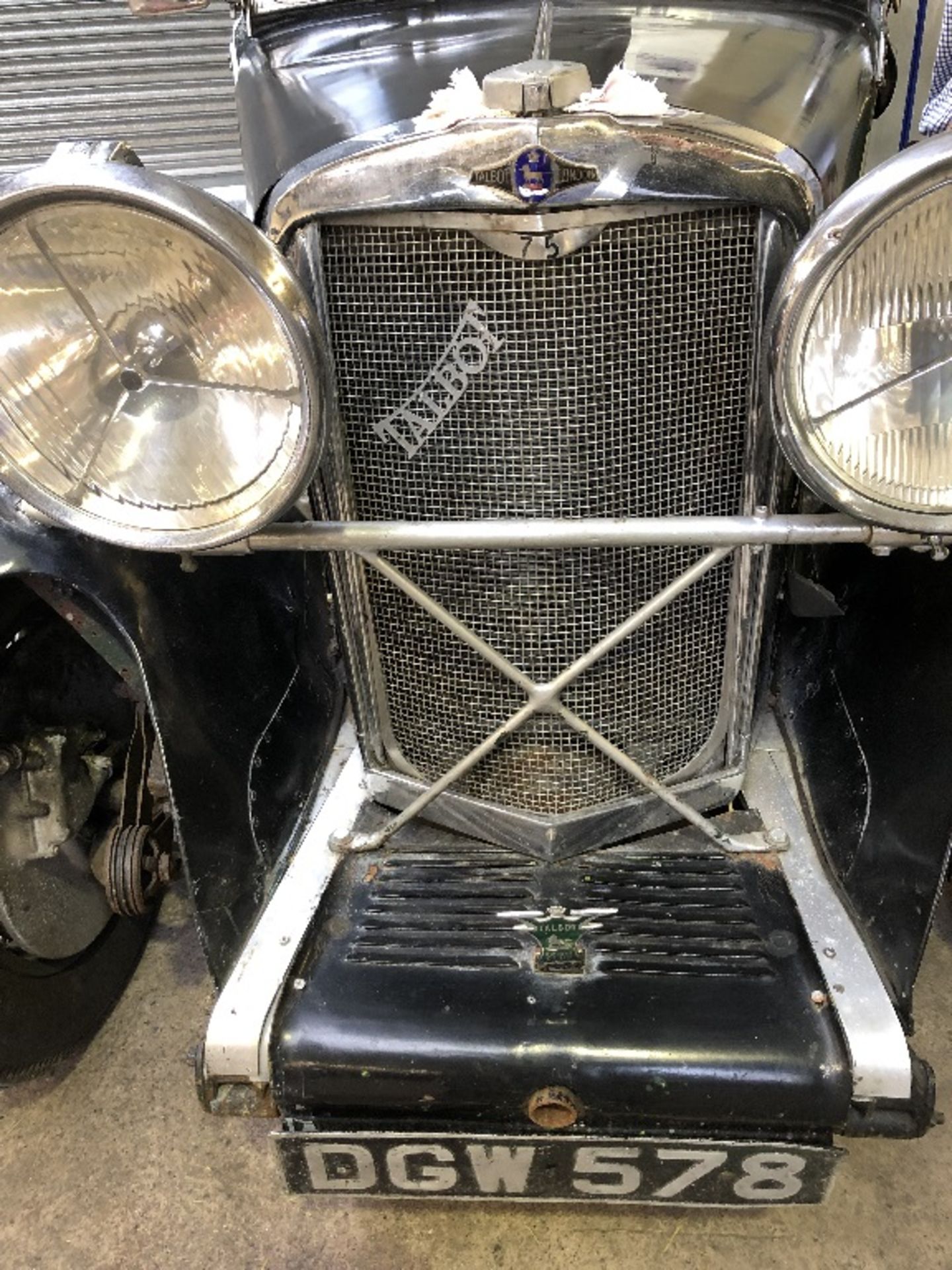 A 1936 Talbot 75 sports special, registration number DGW 578, chassis number 2529, engine number 27, - Image 5 of 31