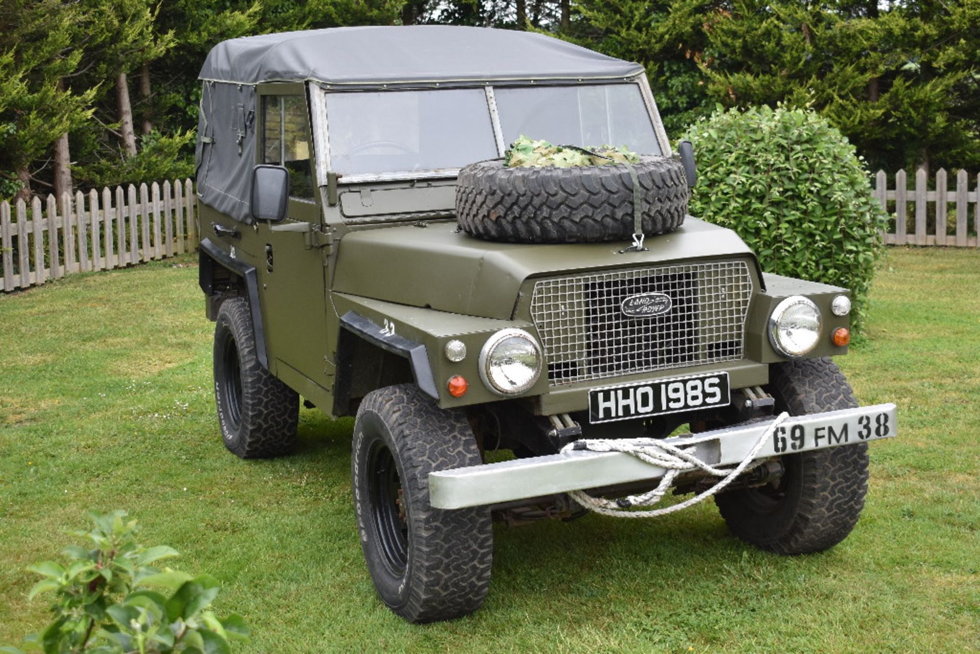 A 1974 Land Rover Series III military lightweight 1/2 ton utility truck, registration number HHO - Image 2 of 6