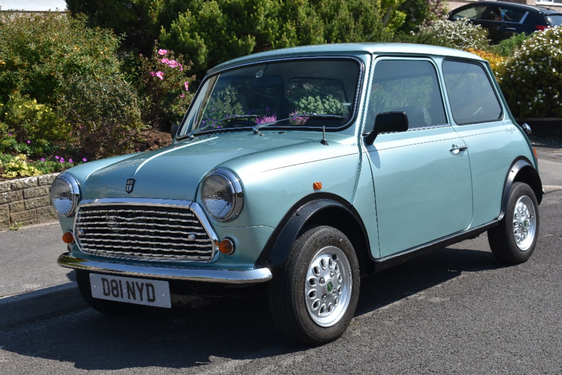 A 1987 Austin Rover Mini Mayfair automatic, registration number D81 NYD, chassis number SAXXL