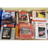 Assorted Ferrari related volumes, including Henry (Alan) Ferrari The Grand Prix Cars, Fitzgerald,