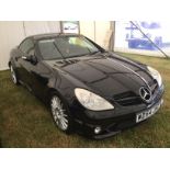 EXTRA LOT: A 2005 Mercedes SLK 55 AMG, registration number WD54 JHZ