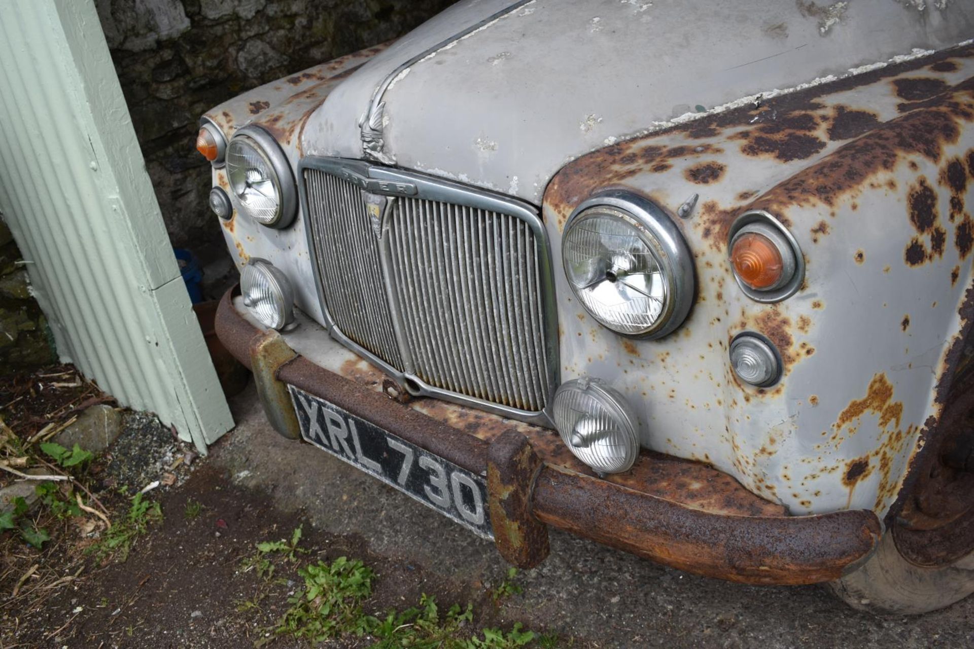 A 1957 Rover 105R project, registration number XRL 130, grey. The Rover 105R is one of the rarer - Image 2 of 6