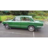 EXTRA LOT: A Dolomite 1300, green, with rear wheel drive, registration number ECG 76W, this en