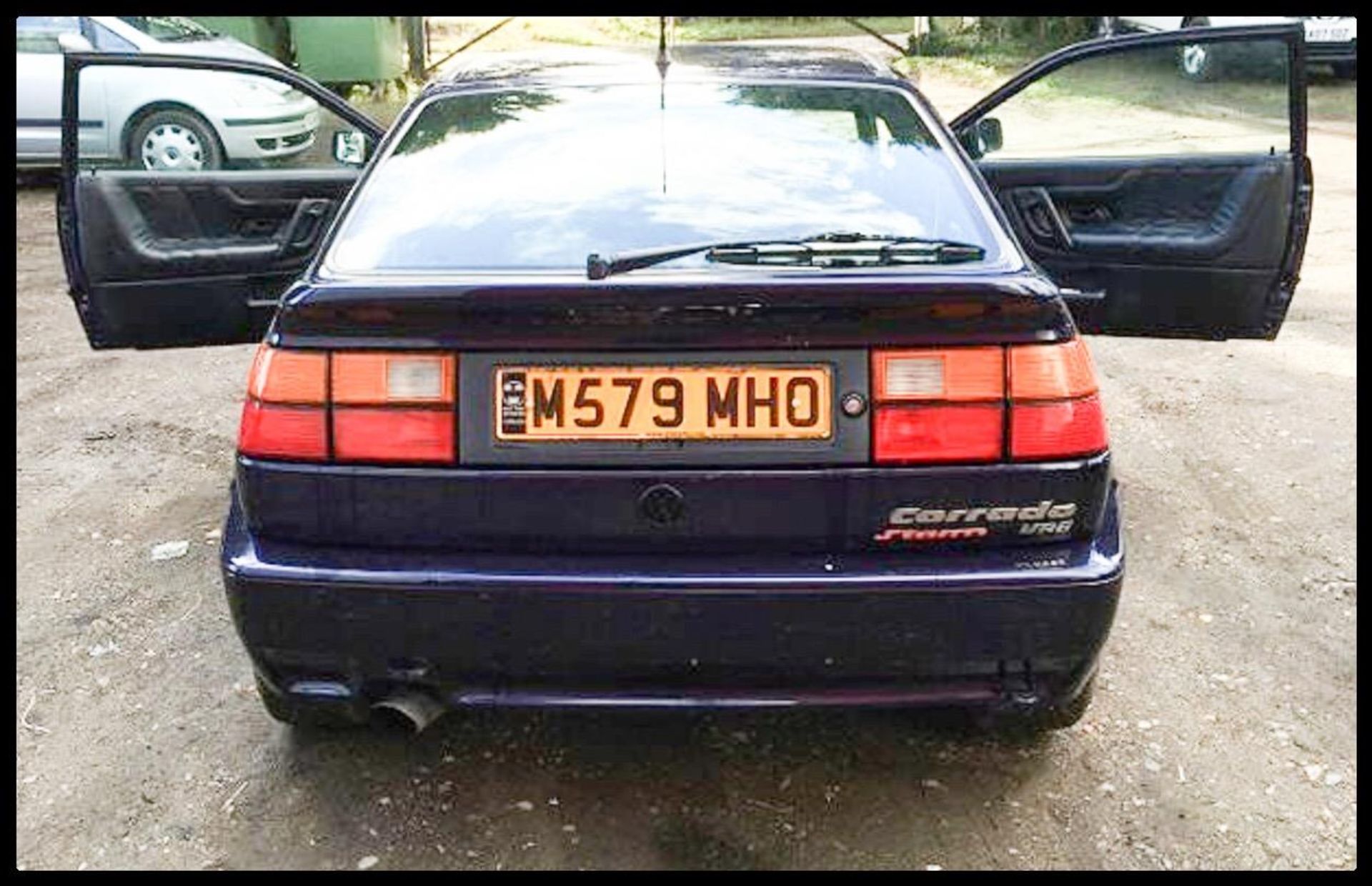 A 1995 Volkswagen Corrado VR6 Storm Limited Edition, registration number M579 MHD, Mystic blue. - Image 2 of 4