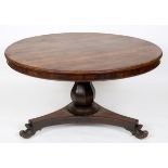 A Victorian mahogany occasional table, the top inlaid with specimen woods in a geometric form, 46 cm