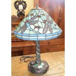 A Tiffany style lamp, 38 cm diameter Modern