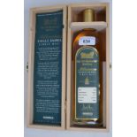 A 70cl bottle of Old Bushmills Millennium single barrel single malt whisky, 1982, 51.6% vol, in
