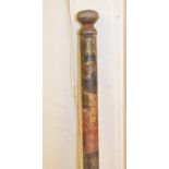 A 19th century Beadle staff, 165.5 cm high