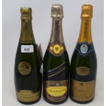 A bottle of Pierre Gimonnet & Fils champagne, 1985, and two other bottles of vintage champagne (3)