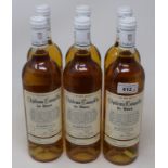 Six bottles of Chateau Lamothe de Haux Bordeaux, 2010, and three other bottles (9)