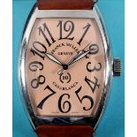 A gentleman's stainless steel Franck Muller Casablanca automatic wristwatch, tenth anniversary, No