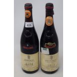 Two bottles of Bersano Barolo, 1975 (2)