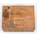 Twelve bottles of Niepoort vintage port, 1982, in own wooden case See illustration