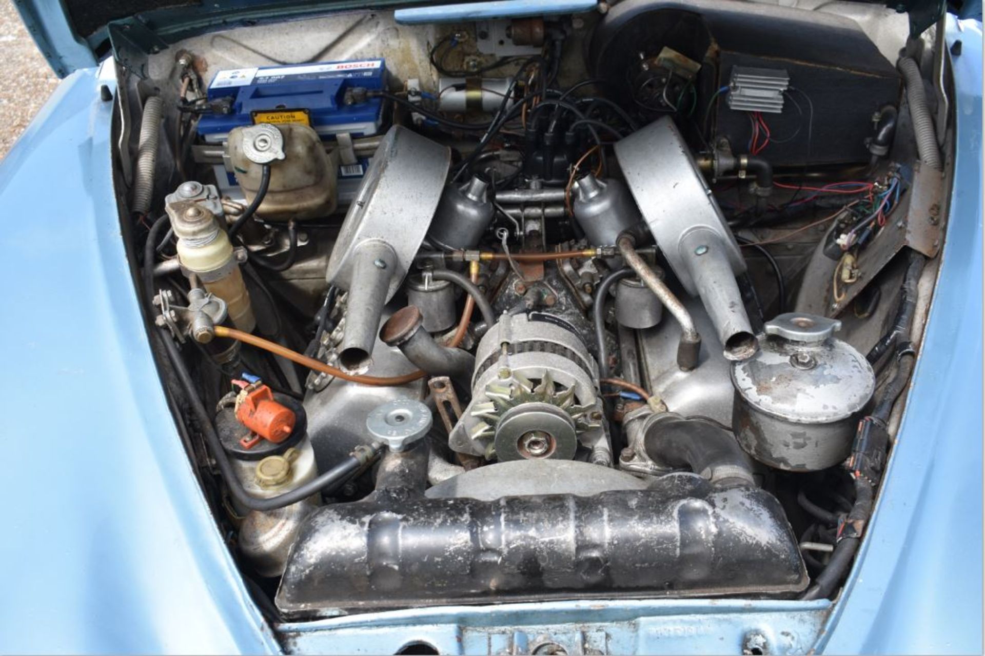 A 1968 Daimler V8 250, registration number NDF 873F, chassis number P1K1529BW, engine number YK1157,