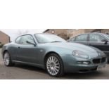 EXTRA LOT: A 2002 Maserati coupe Cambio Corsa, registration number RV52 YNS, Verde Mistrale. This