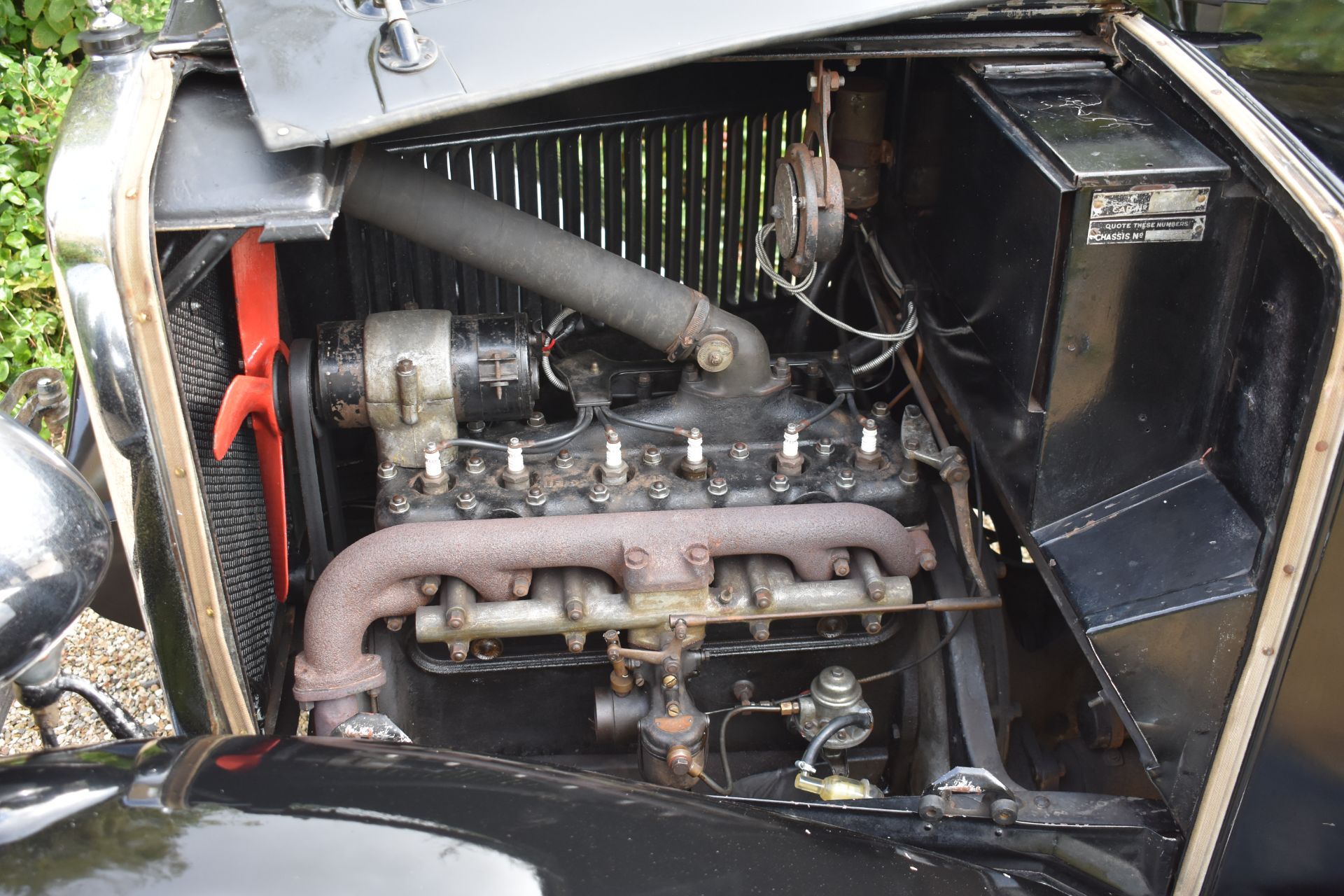 A 1932 Austin 12/6 Harley saloon, registration number GW 7830, chassis number 11423, engine number - Image 2 of 2