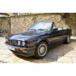 A 1989 BMW 325i (E30) cabriolet M Sport automatic, registration number G302 JYC, chassis number