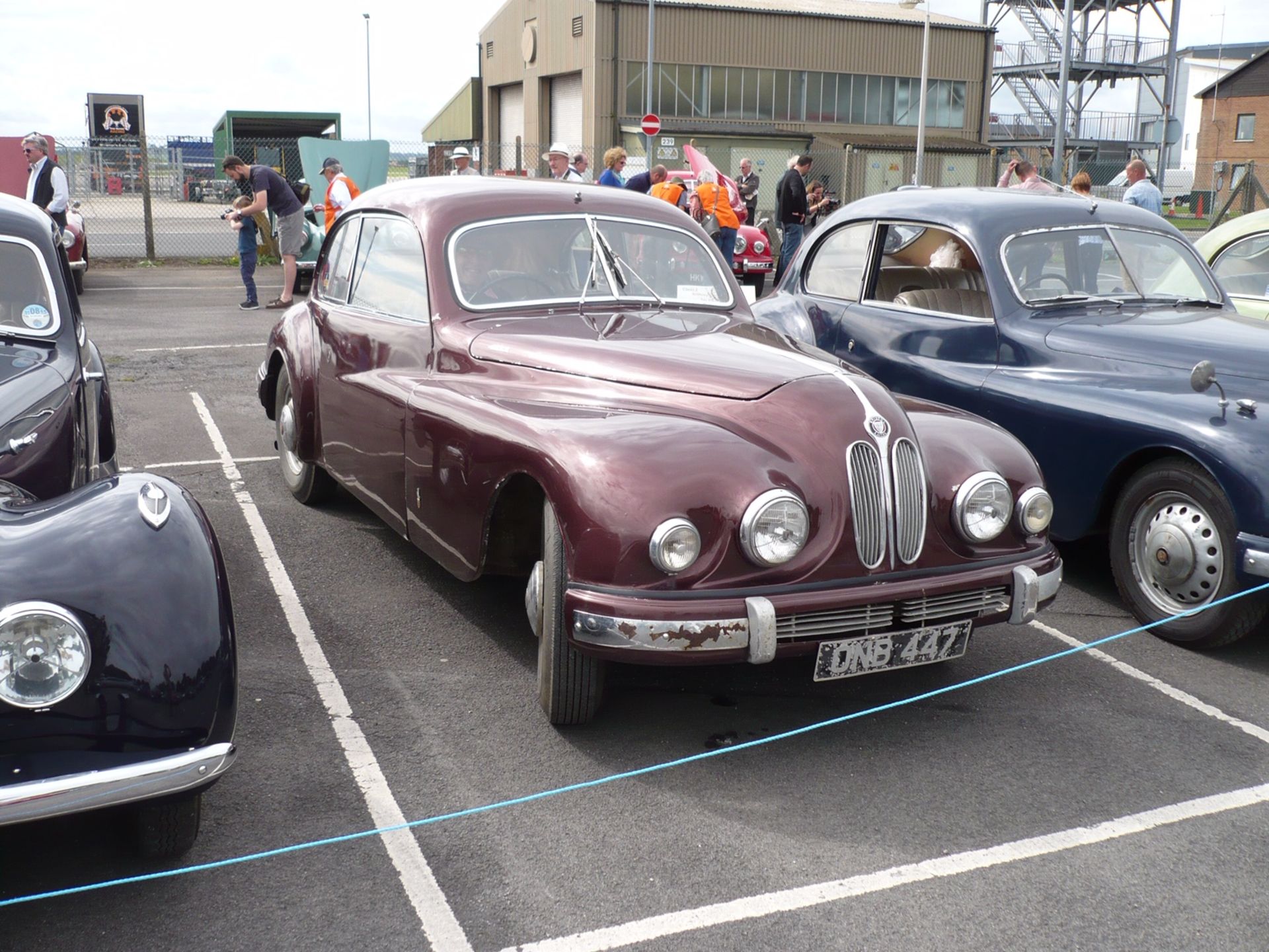 A 1953 Bristol 403, registration number ONB 447, chassis number 403/1417, engine number 100A/3136,