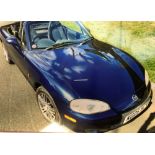 EXTRA LOT: A 2005 Mazda MX5, registration number KG05 BCX, chassis number JMZNB186200411415,