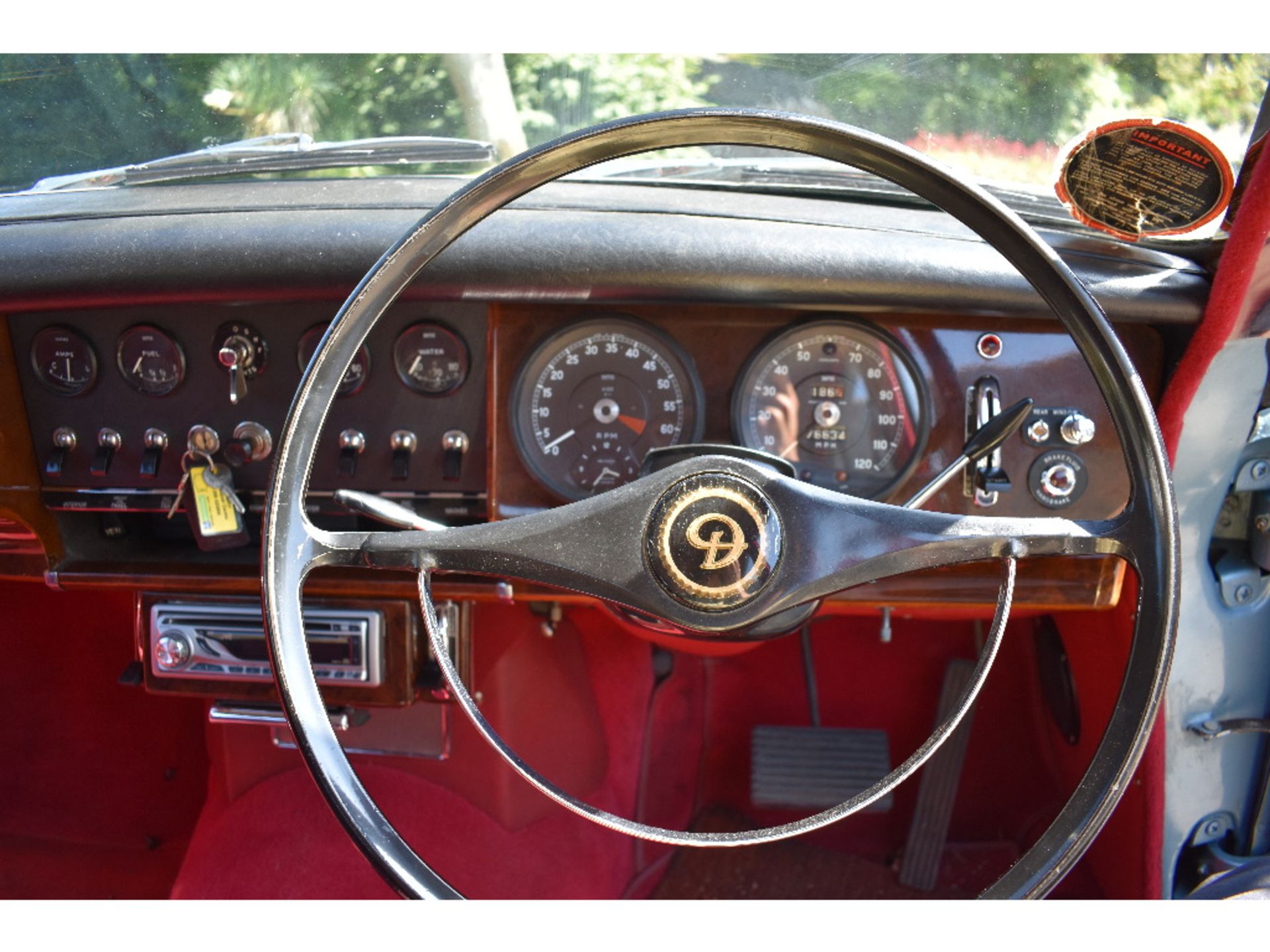 A 1968 Daimler V8 250, registration number NDF 873F, chassis number P1K1529BW, engine number YK1157, - Image 48 of 63