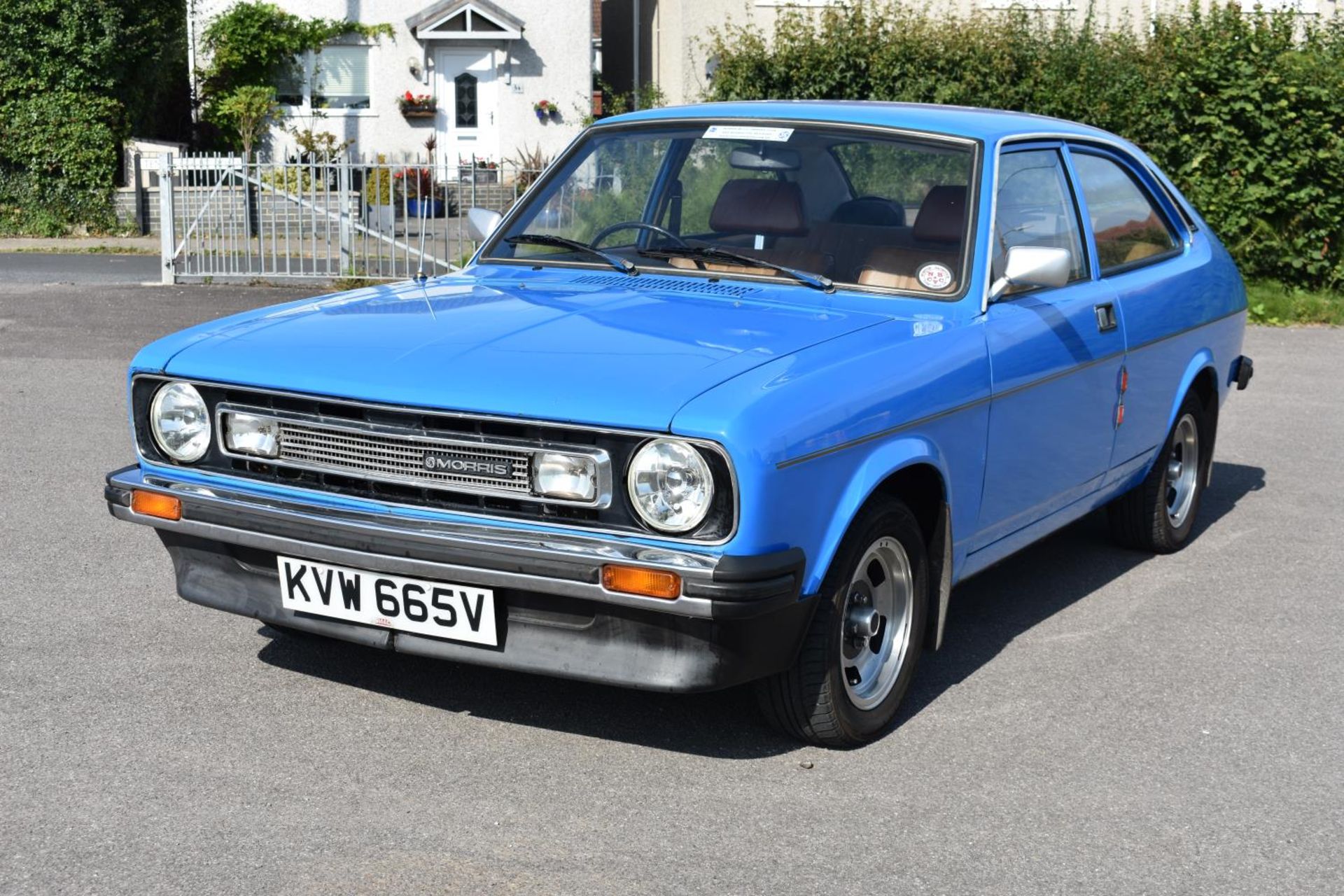 A 1979 Morris Marina coupé, registration number KVW 665V, chassis number ME2SKD254066, engine number