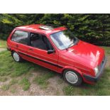 A 1991 Rover Metro Clubman 1.3 L Automatic, registration number J452 NSM, chassis number