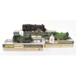 A Wrenn 00 gauge locomotive, 2-6-4, and two others, W2207 and W2217, all boxed (3)