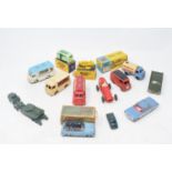 A Spot-On Austin A40, 154, boxed, a Dinky Royal Mail Van, 260, and other assorted model vehicles