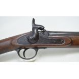 An Enfield percussion volunteer rifle, by E. Brooks & Son, Birmingham, barrel length approx. 84