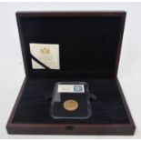 A Victorian sovereign, Perth Mint, 1899, boxed with certificate