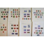 A group of Morocco Agencies/Tangier stamps, 1937-49 complete King GVI issues, fine used, written