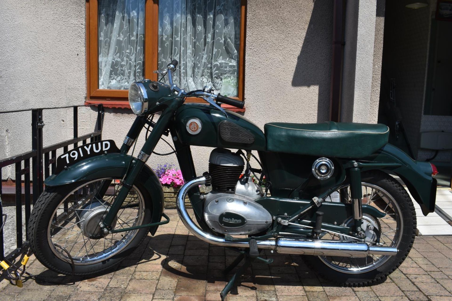 A 1956 Francis Barnett Cruiser 75, registration number 791 YUD, frame number WB13191, engine - Image 4 of 6