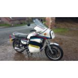 A 1981 Yamaha XS 1100 Martini Special, registration number LPL 50W, frame number 0120547, engine