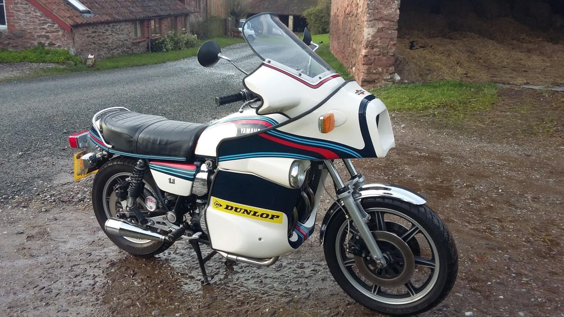 A 1981 Yamaha XS 1100 Martini Special, registration number LPL 50W, frame number 0120547, engine