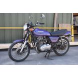 A 1980 Kawasaki Z400, registration number NLB 127V, frame number K4-112127, engine number K4E