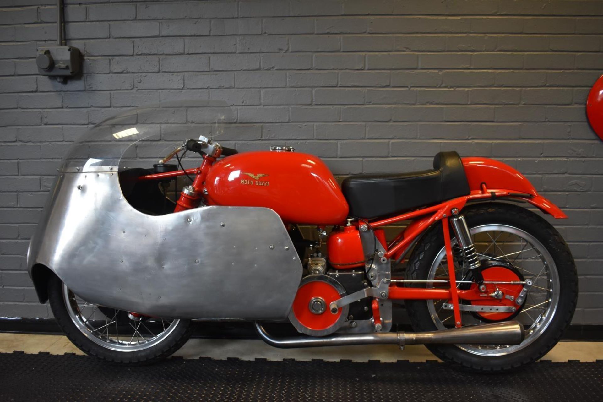 The 1952 ex-Arthur Wheeler 1954 250 Italian GP winning Moto Guzzi Gambalunghino, unregistered, frame - Image 2 of 6