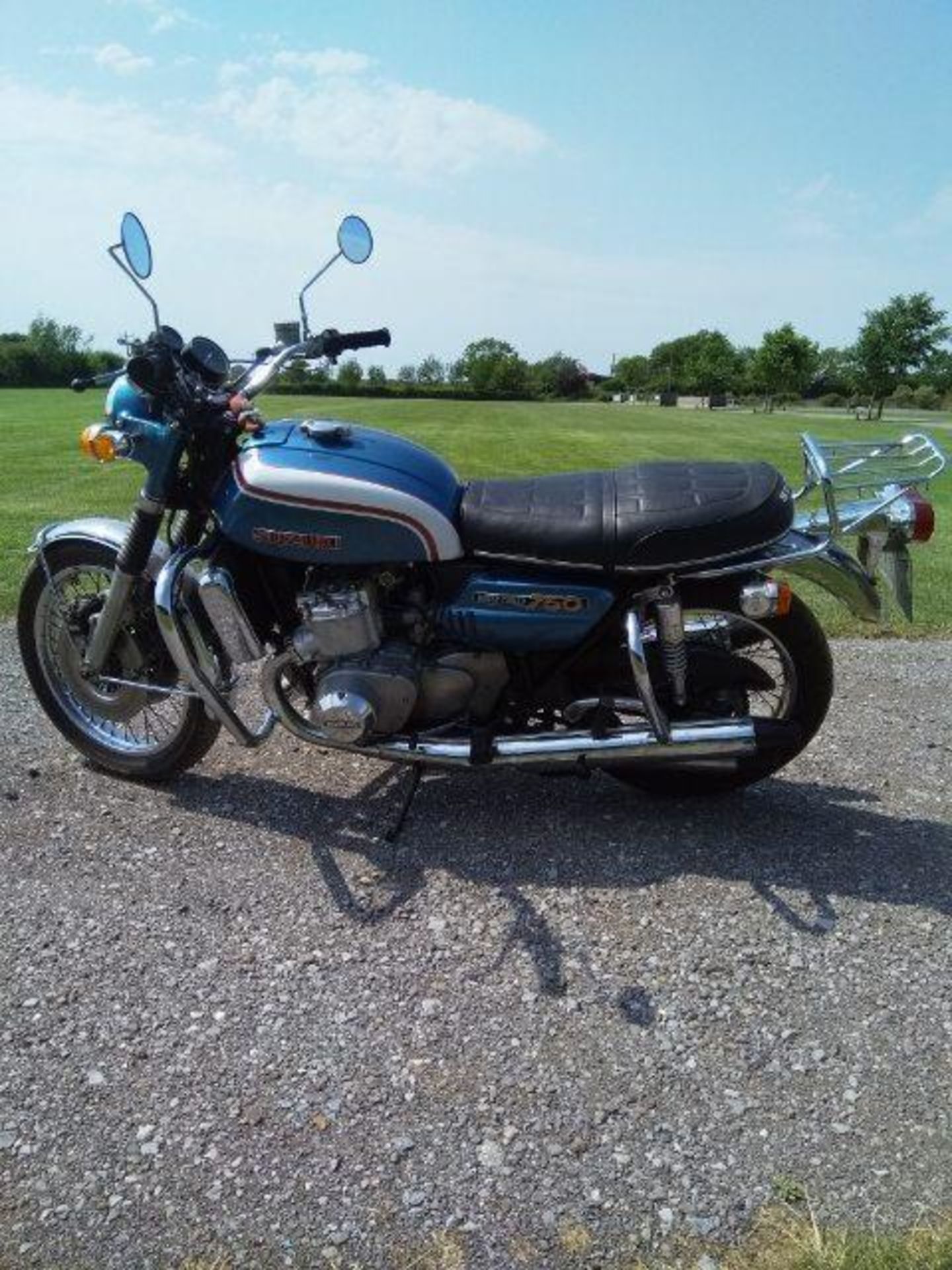 A 1973 Suzuki GT750, registration number GEL 603L, frame number GT75034056, engine number - Image 3 of 3