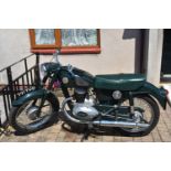 A 1956 Francis Barnett Cruiser 75, registration number 791 YUD, frame number WB13191, engine