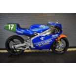 A 1989 Yamaha TZ250W, unregistered blue. This TZ250W comes direct from a significant collection of